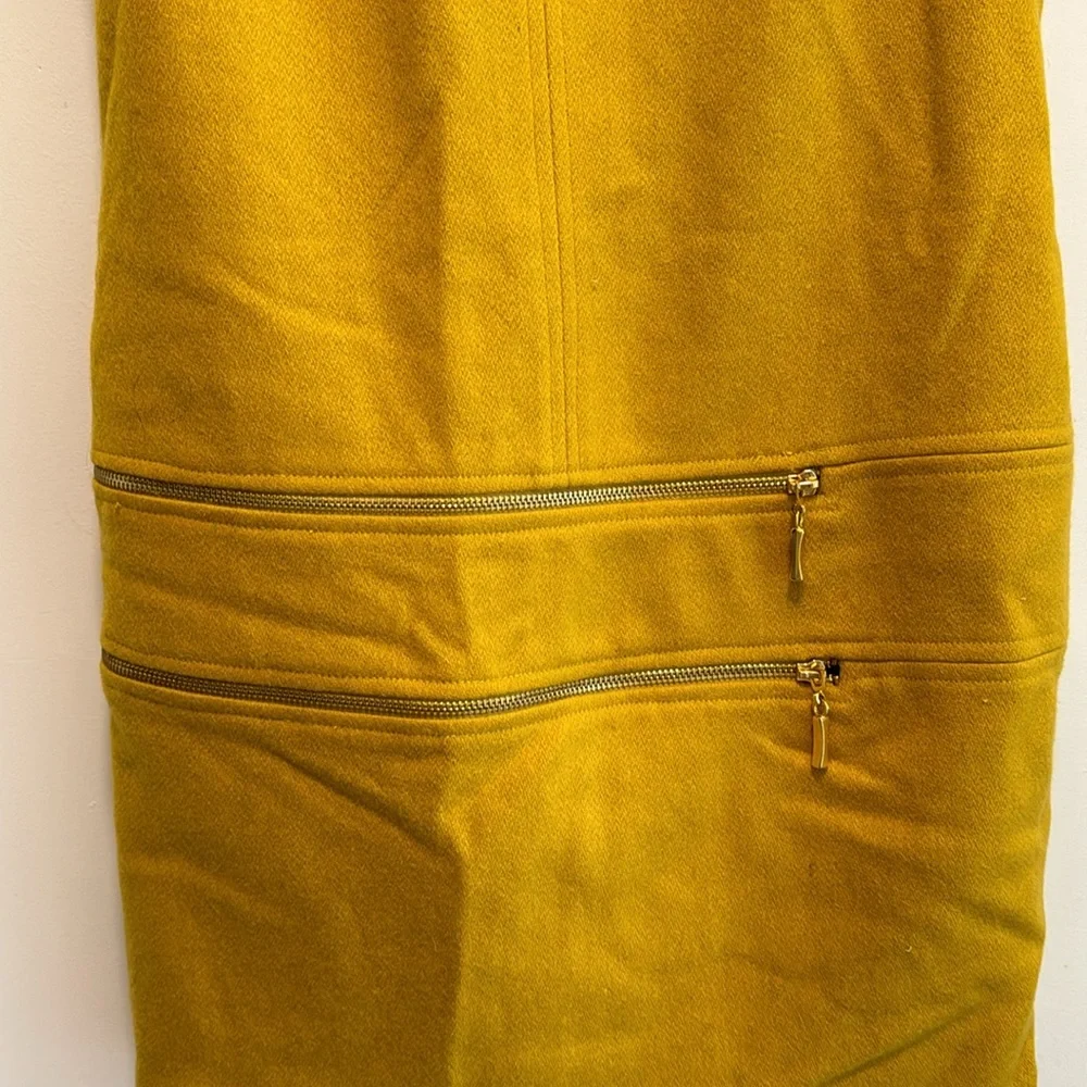Corey Lynn Carter yellow gold Shift Dress size 2/4 XS S - Picture 3 of 5